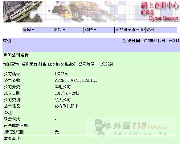 监管调查结果