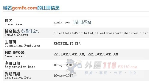 域名调查结果