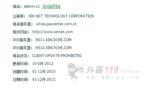 域名调查结果
