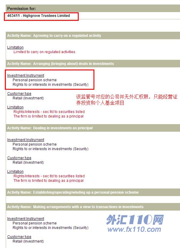 监管调查结果